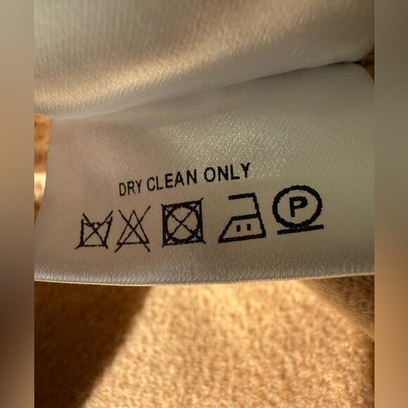 Ports 1961 Wool Cashmere Blend Tie Waist Trench Coat Grey Size 6 - Picture 9 of 14